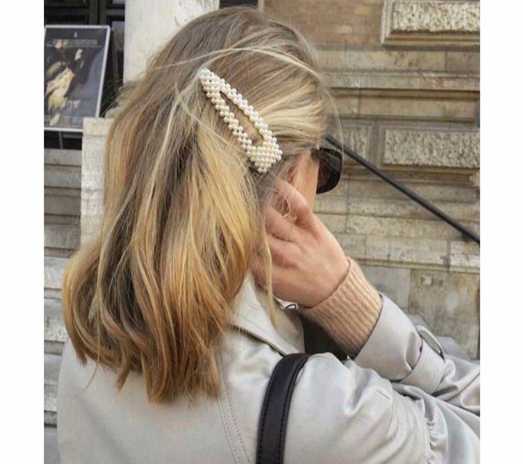 Pearls Hair Clips for Women