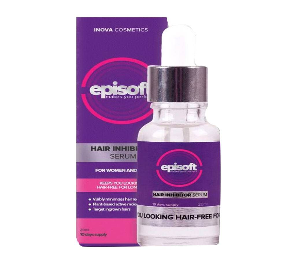 Inova Episoft Hair Removal Inhibitor Serum -China 30ml; 