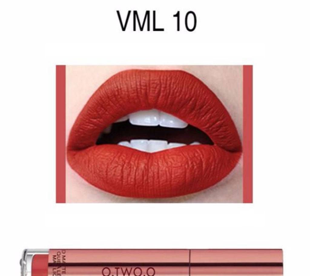 O.TWO.O Matte Liquid Waterproof Long Lasting Velvet Lip Gloss 4ml China