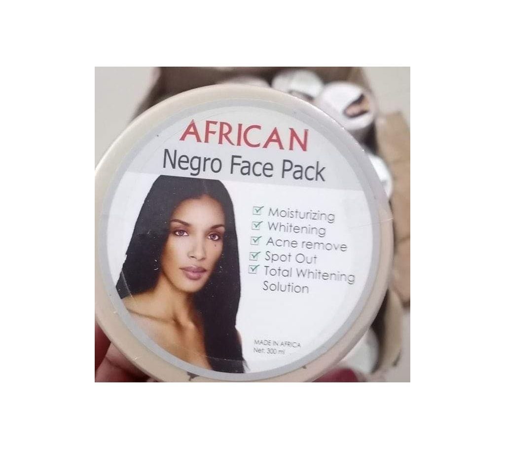 African Negro Face pack