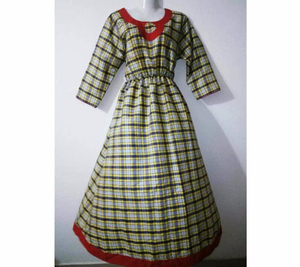 Lal Pathal Gown Shaped Dress