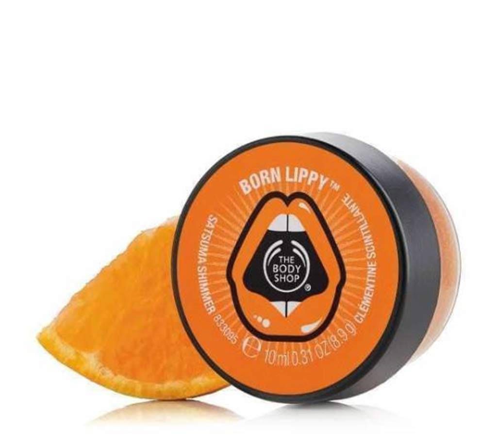 The Body Shop Born Lippy Satsuma Shimmer 