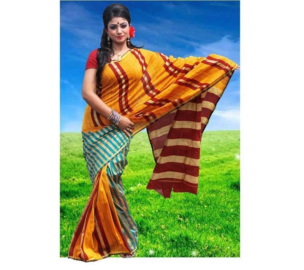 Multicolor silk sharee 