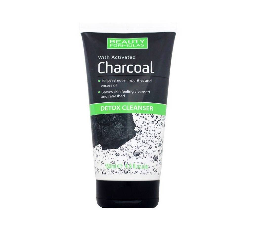 BEAUTY FORMULAS Charcoal Detox Cleanser UK 