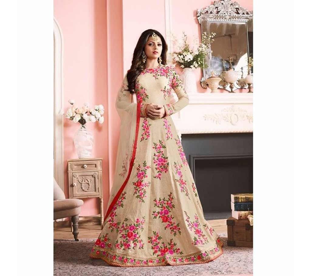 Indian Semistitched Georgette Anarkali Long Suit (Copy)