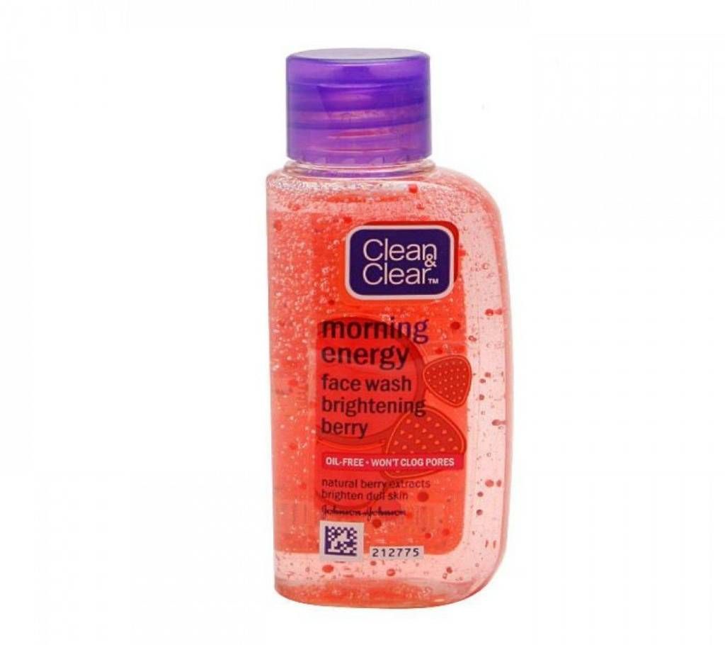 Clean & Clear Morning Energy Face Wash Brightening Berry 100 ml India 