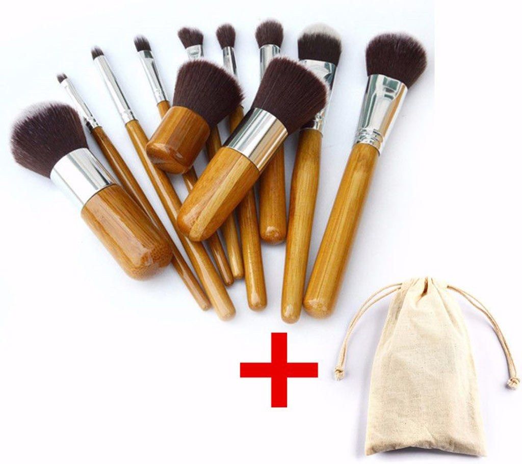 Bamboo Brush Set-11 pieces 