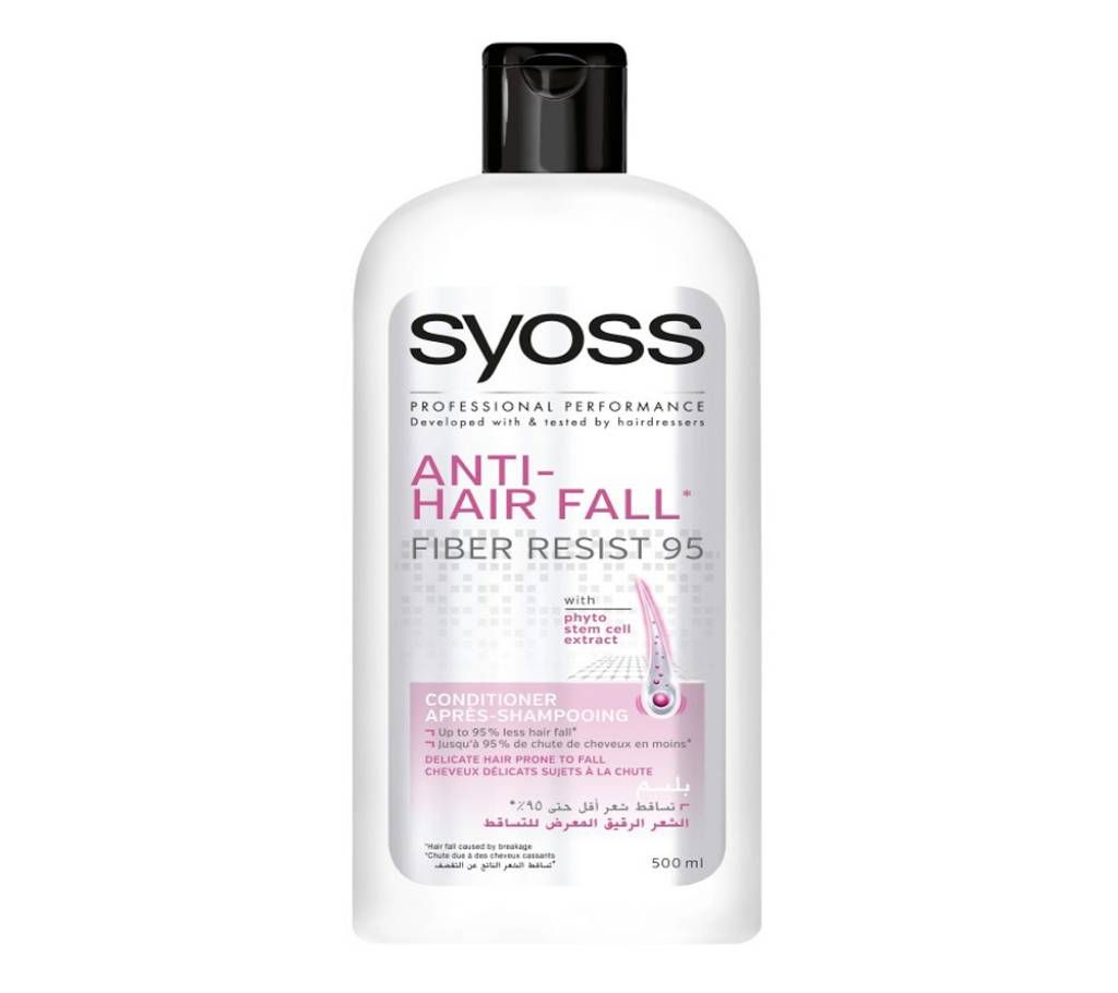 SYOSS Anti-Hair Fall Fiber Resist 95 Conditioner - 500ml- Tunisia
