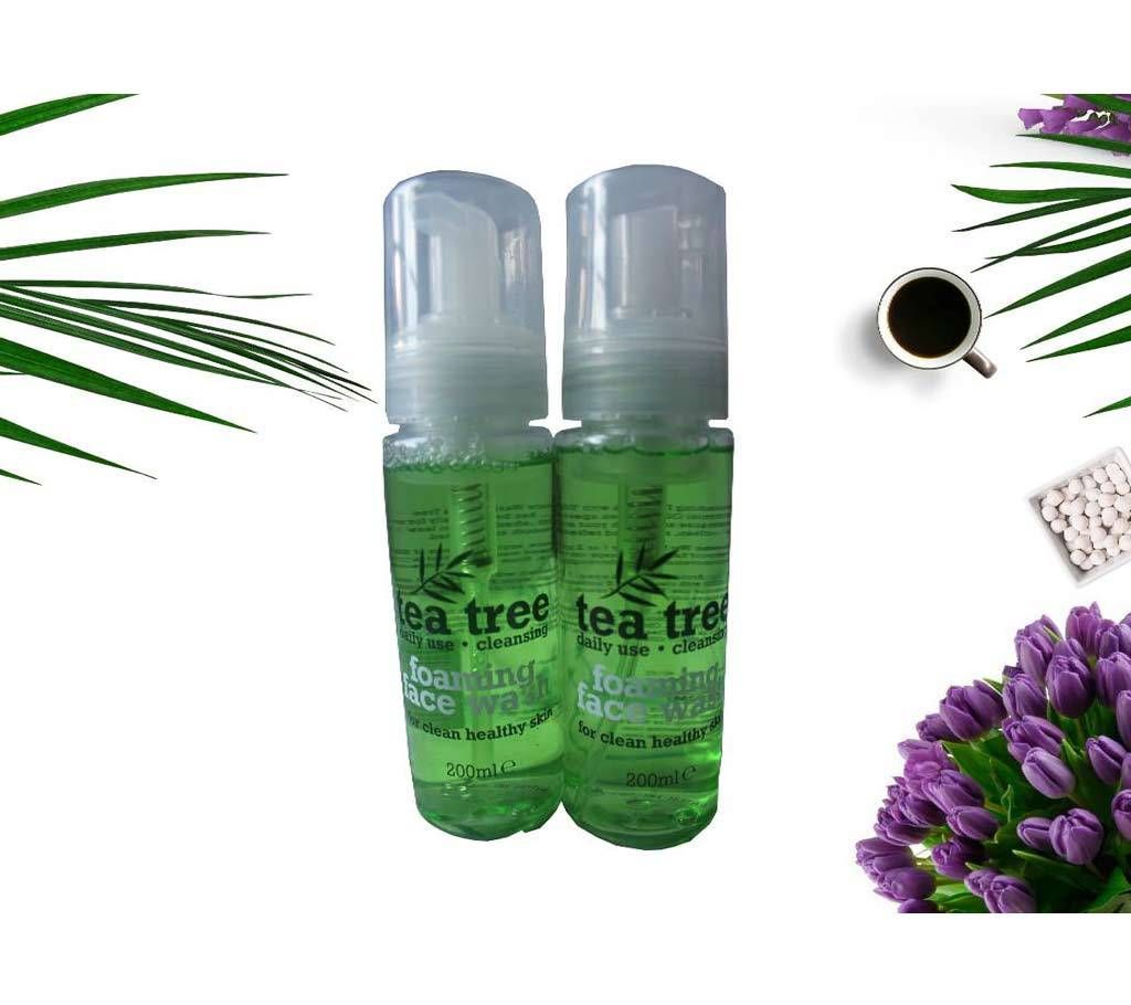 TEA TREE face wash - 200 ml - UK