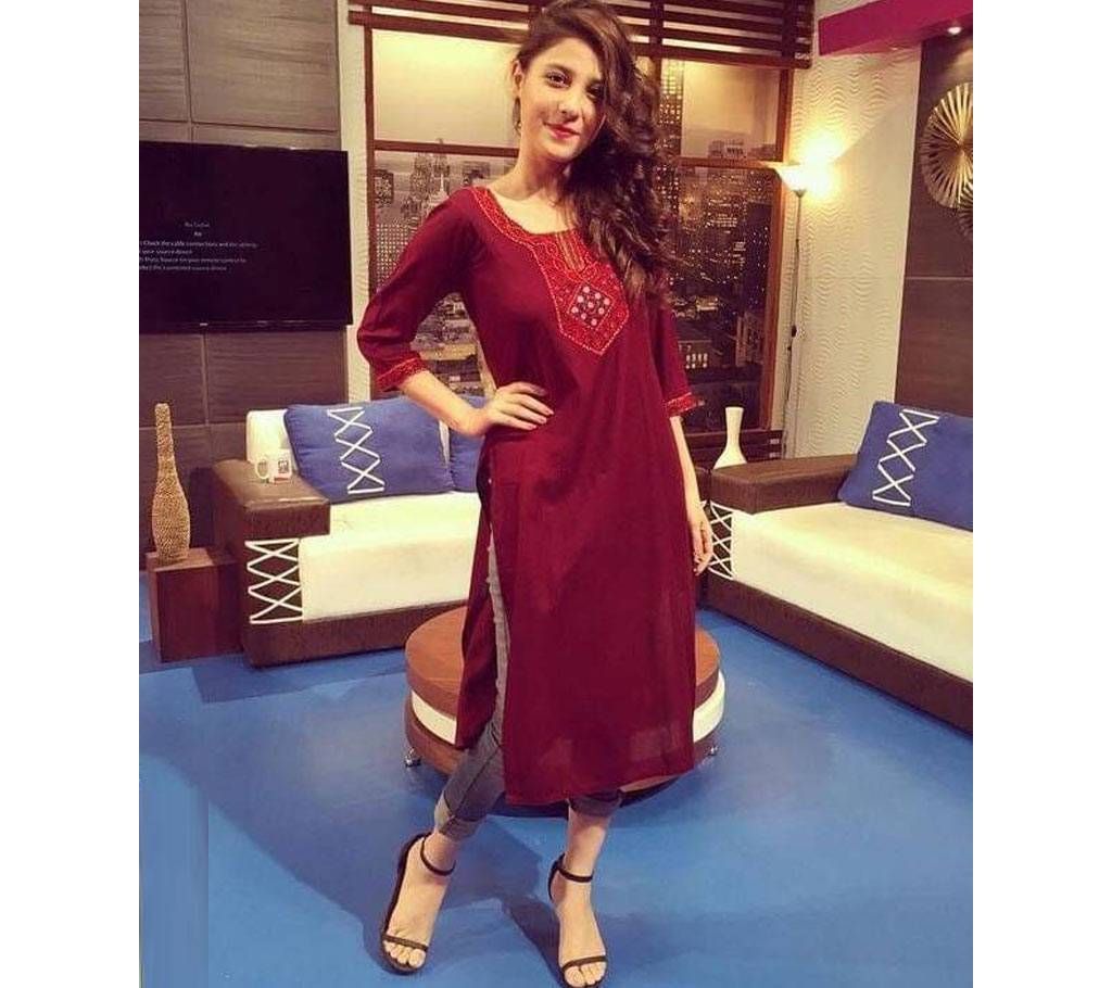 un-stitched georgette 1 pic kameez