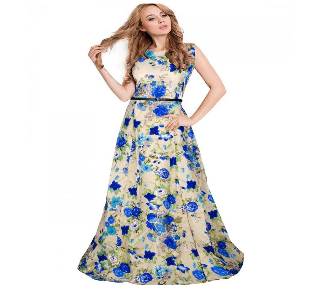 Yashvi Stitched Floral Printed Gown 