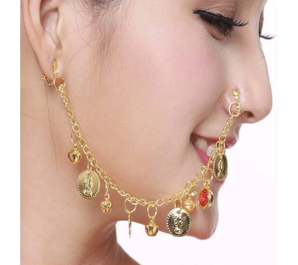 Indian Dance Nose Chain jewelry