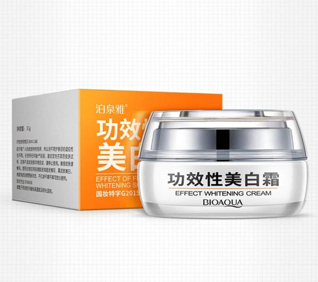 BIOAQUA Effect Whitening Cream Moisturizing Delicate Smooth Skin Care Men/women 30g Thailand