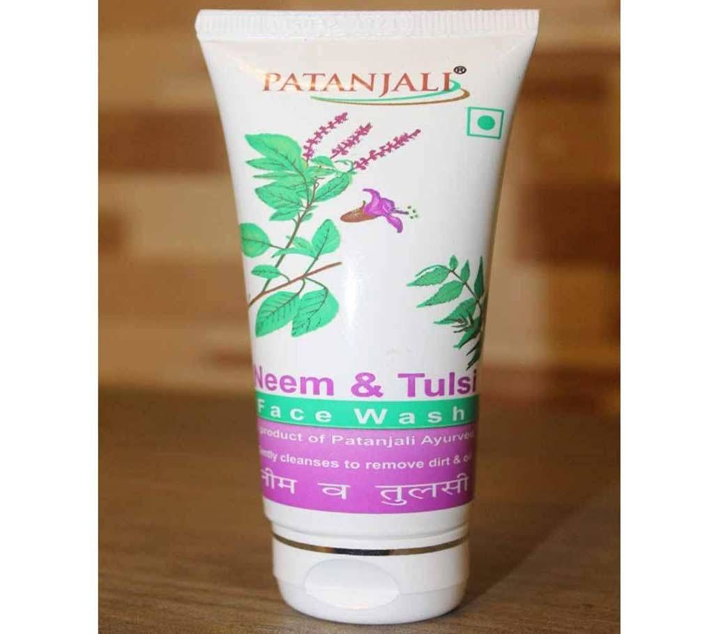 Patanjali Neem & Tulsi Face Wash 60mg India 