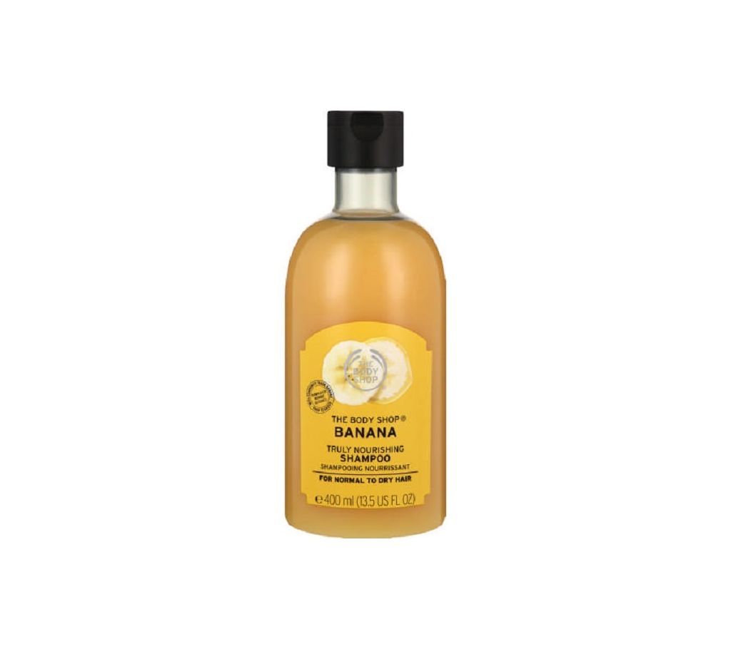 The Body Shop Banana Truly Nourishing Shampoo 400ml UK