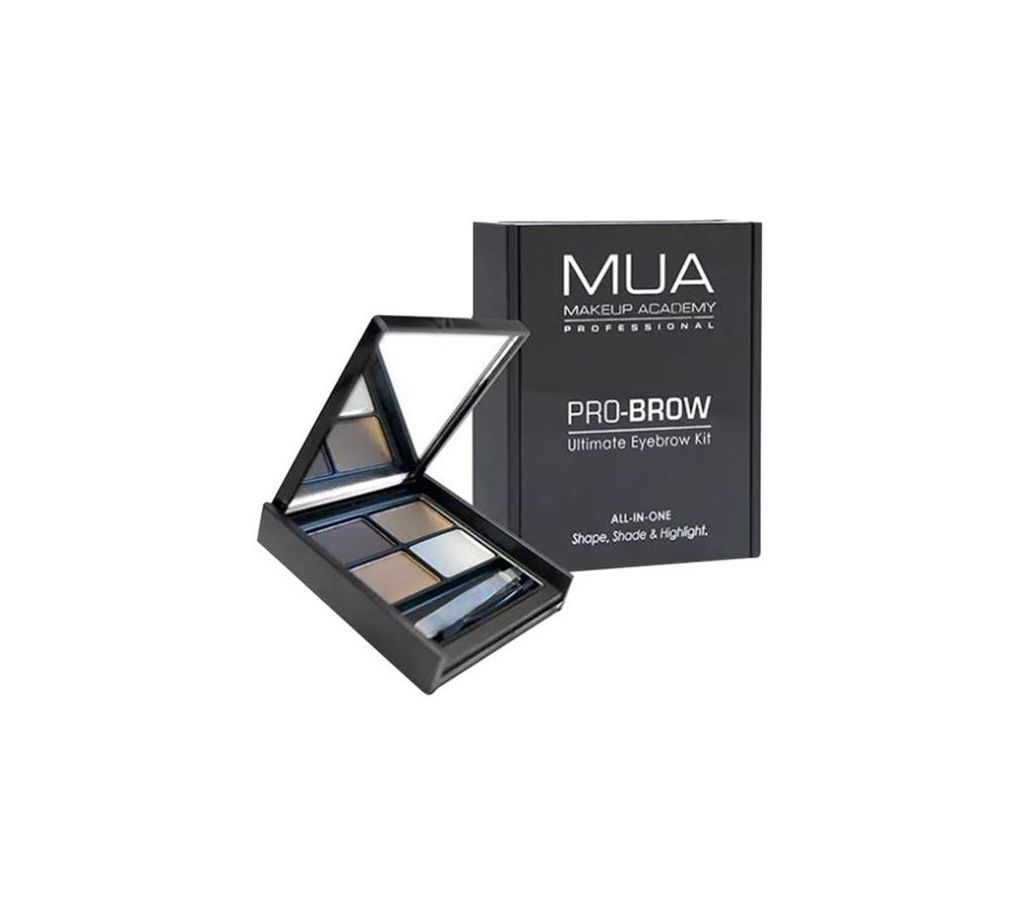 mua brow kit - fair/mid 3 shades - UK 