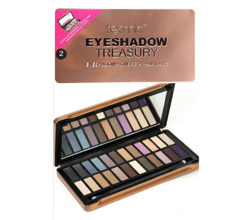 Techno Eyeshadow Treasury 2 Eyeshadow palette- UK