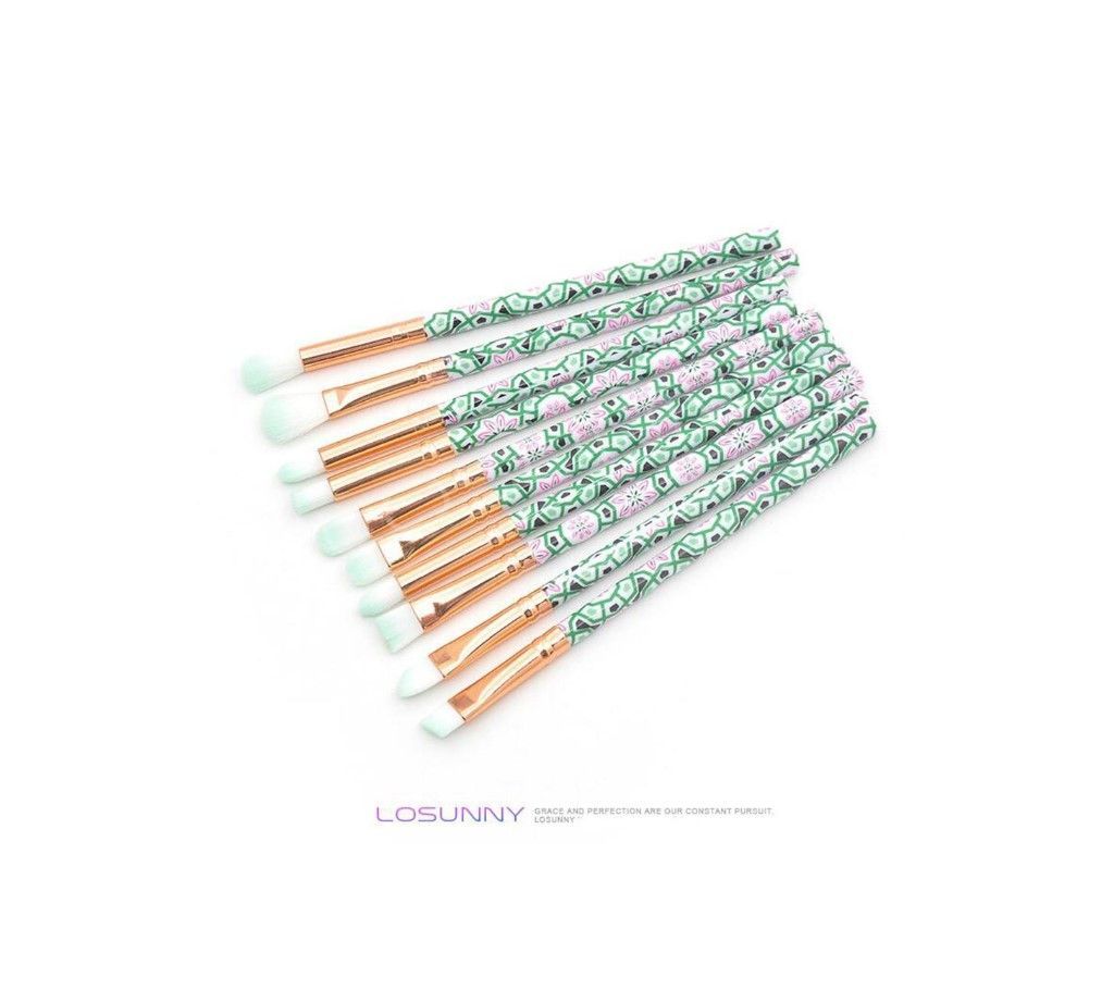 Eye Makeup Brush Set(10 Pcs)