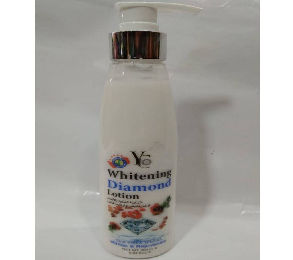 YC whitening diamond body lotion 205ml thailand