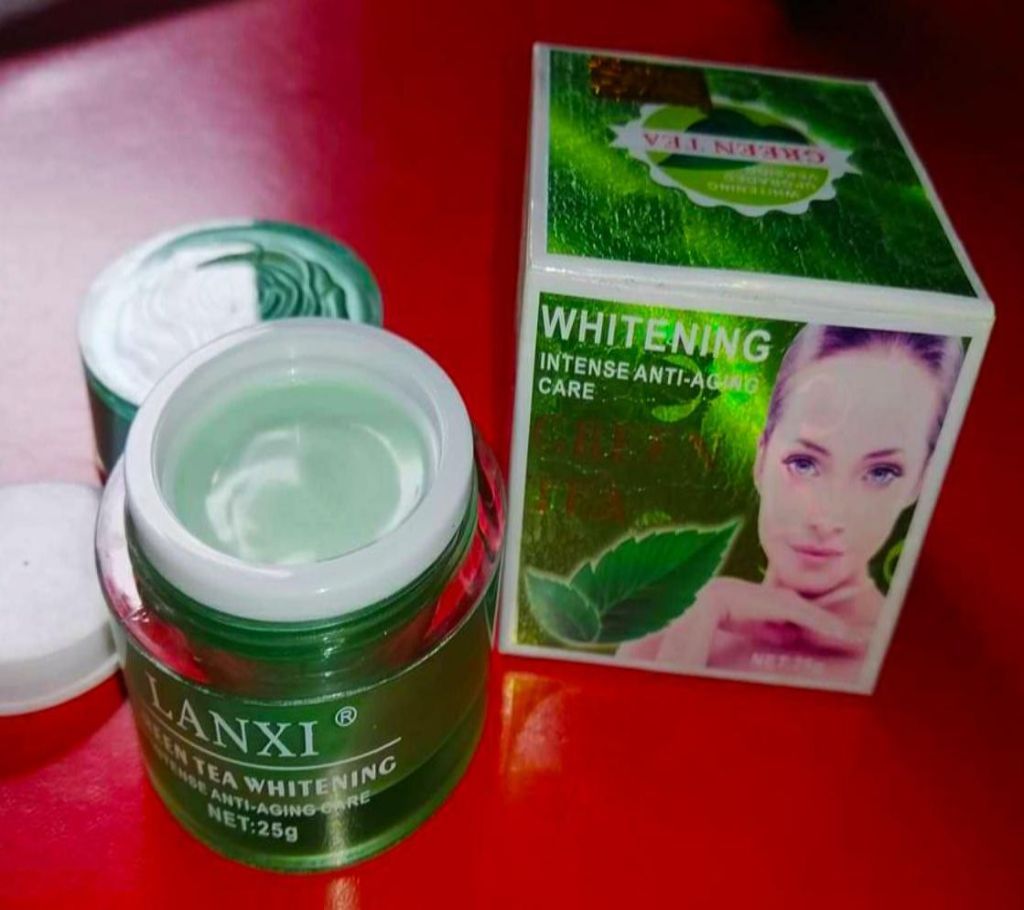 GREEN TEA WHITENING Anti -Freckle CREAM update version RESULT WTHIN 7 DAYS -25g