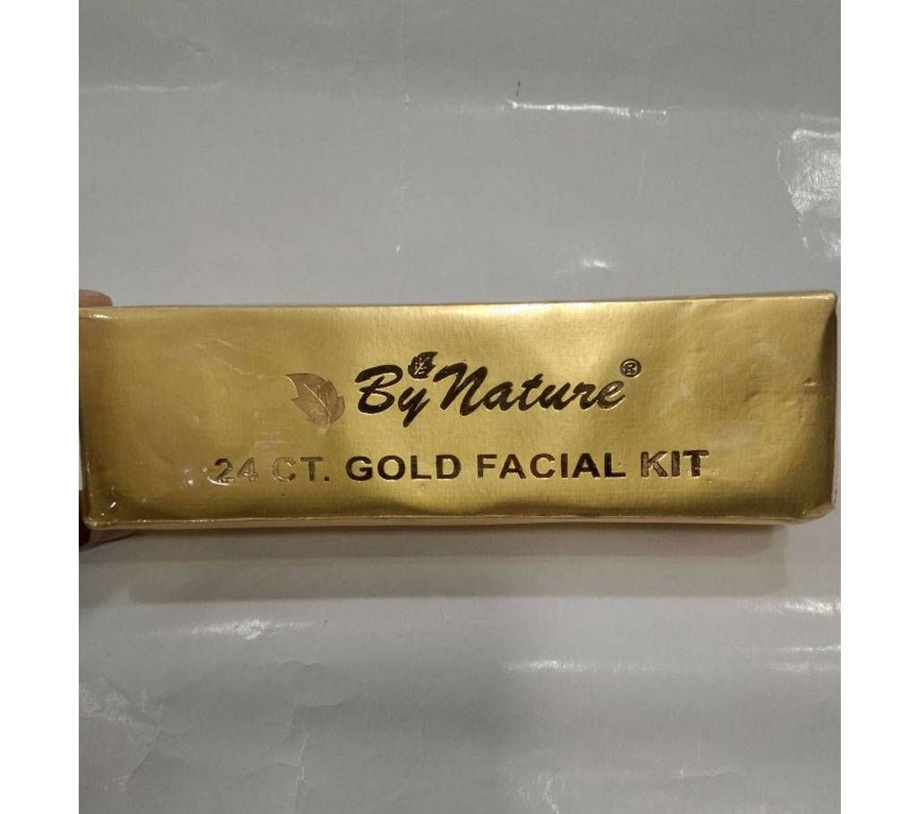 bq nature 24 ct gold facial kit 300g india