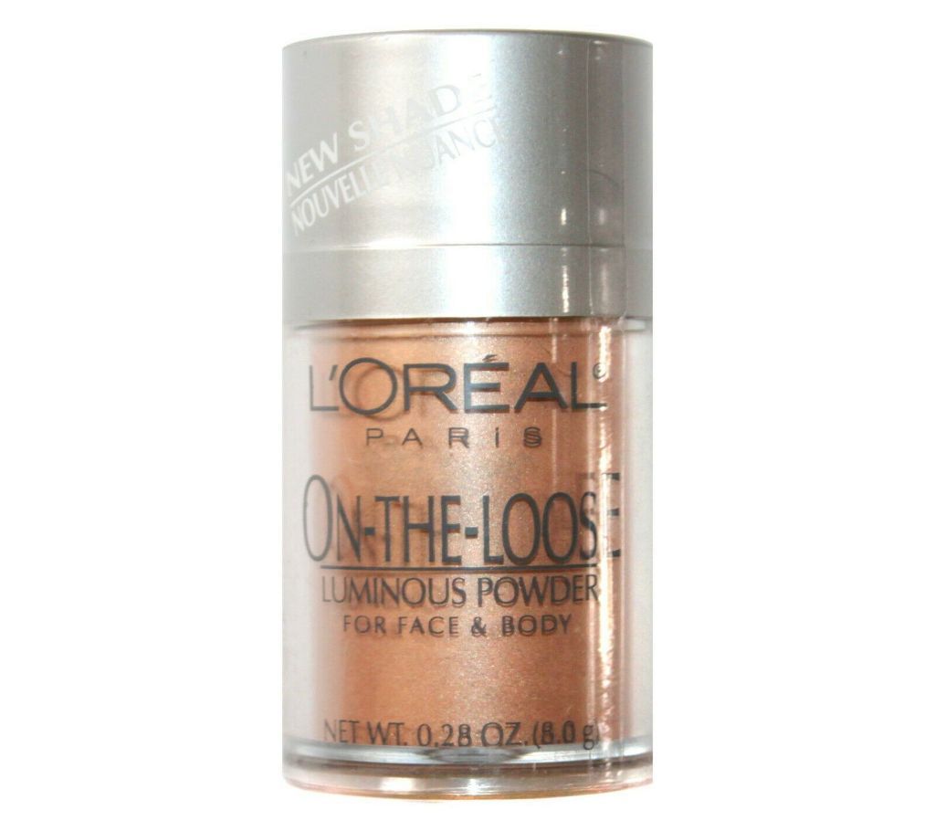 LOREAL ON-THE-LOOSE LUMINOUS POWDER-8gm-France 