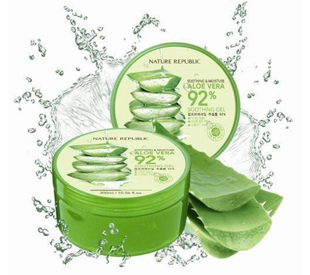 Nature Republic Aloe Vera 92% Soothing Gel - 300 Ml-Korea 