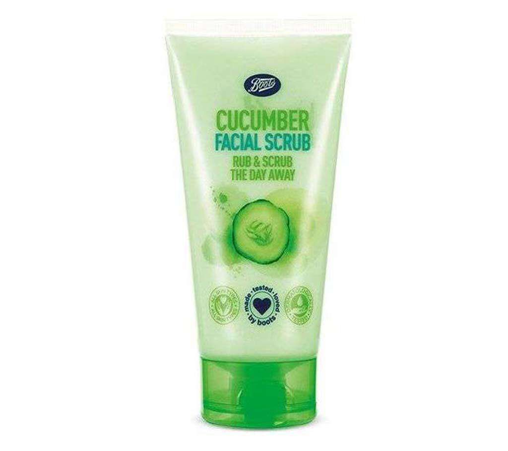 Boots Cucumber Facial Scrub 150ml(Uk)