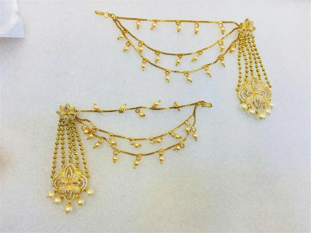 Gold Plated Katkata Earrings 