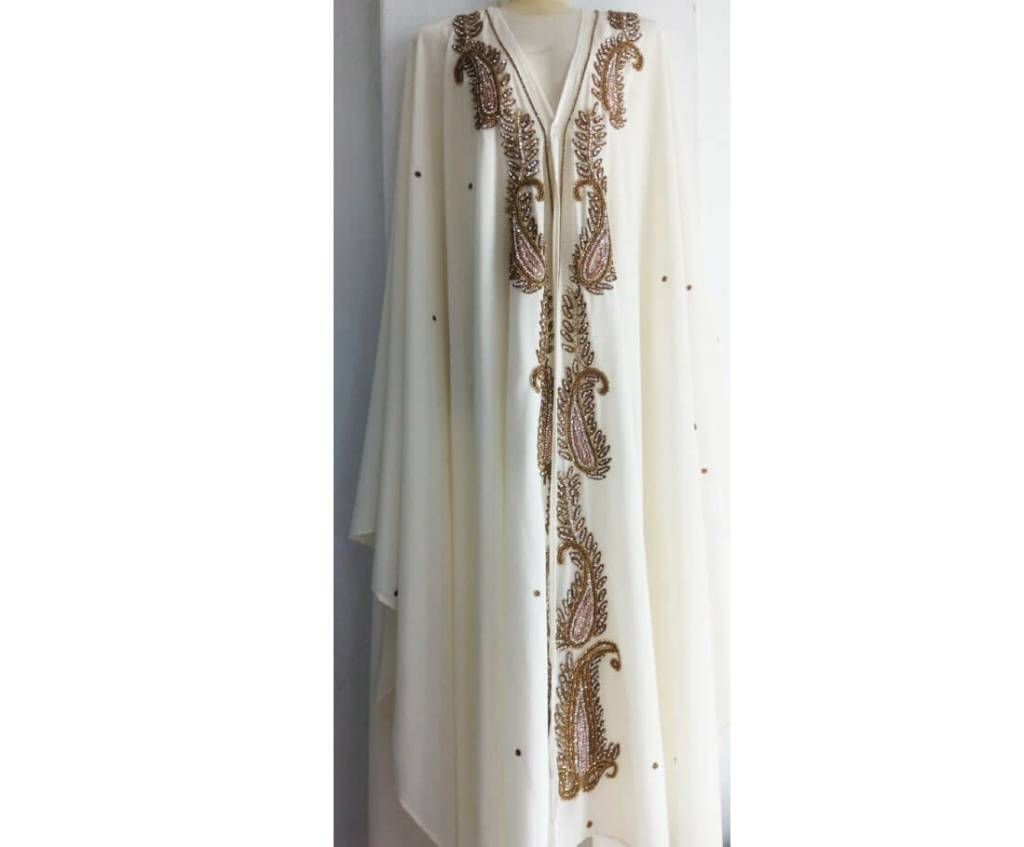 Double Georgette ladies abaya 