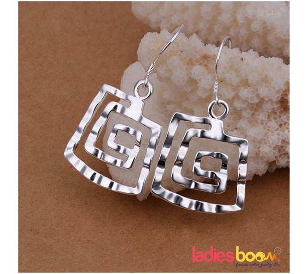 Silver Plated Noble Elegant Ear Rings