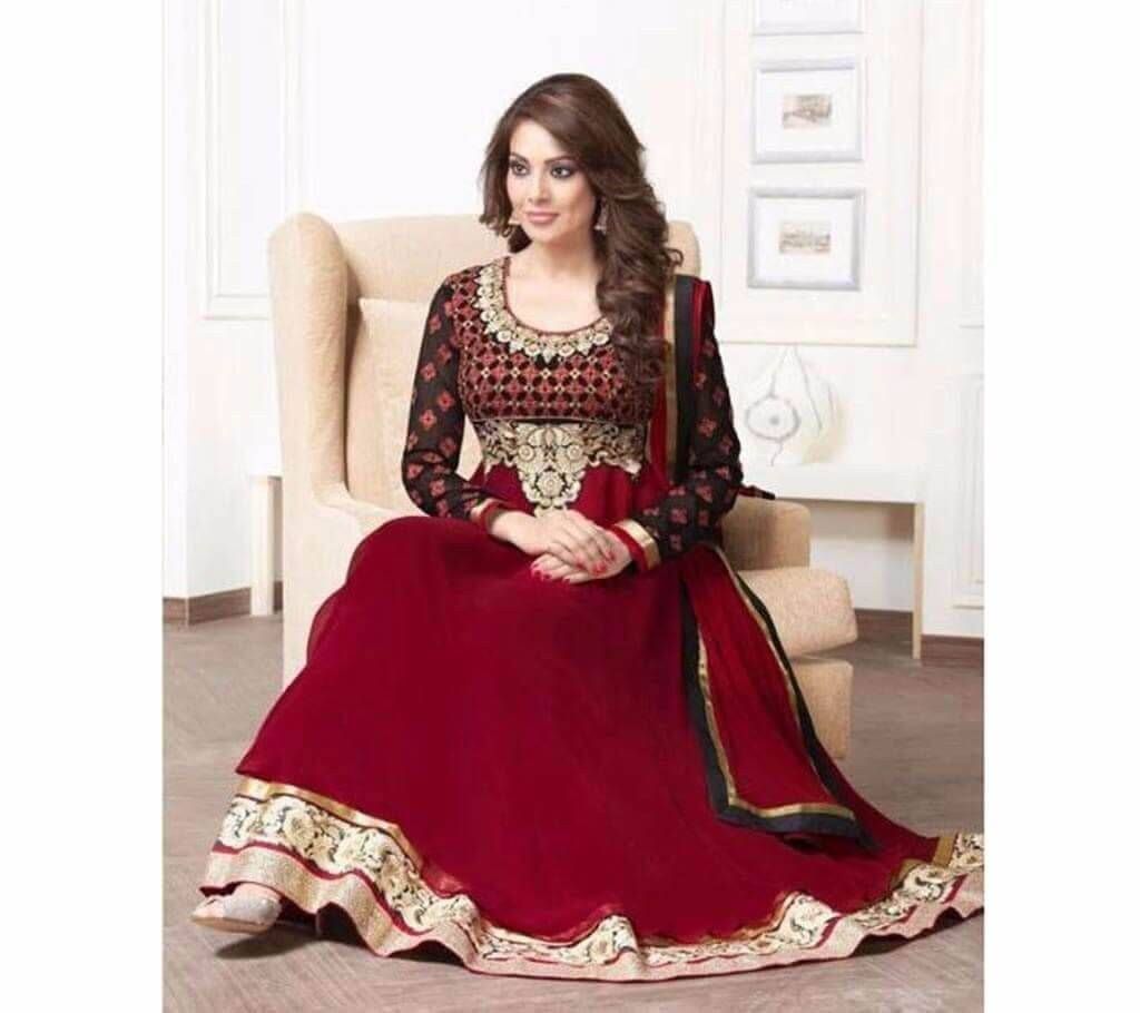 Indian Cotton Long Party Suit - Copy