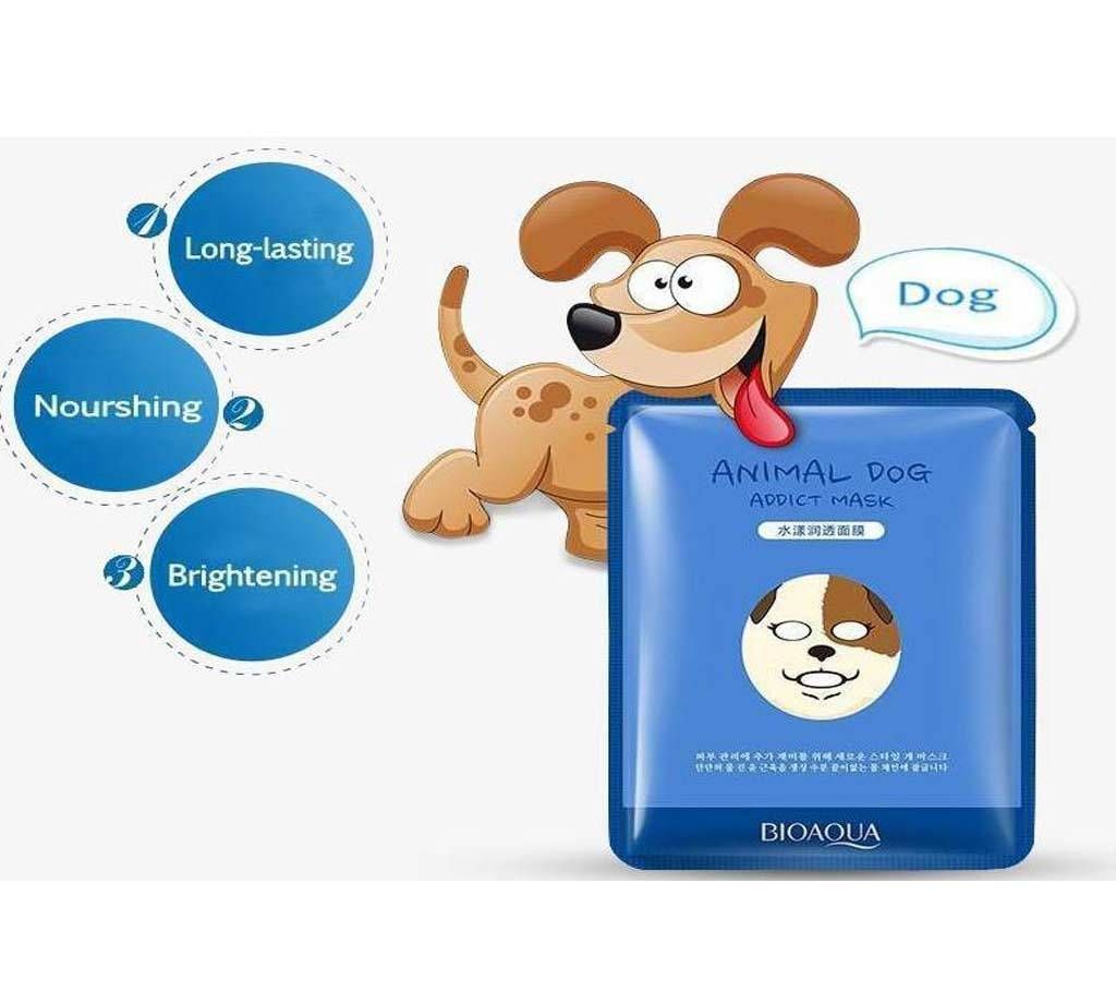 BIOAQUA - Animal Dog Addict Sheet Mask 30g - China