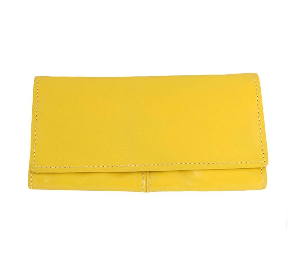 Samo leather ladies long shaped wallet