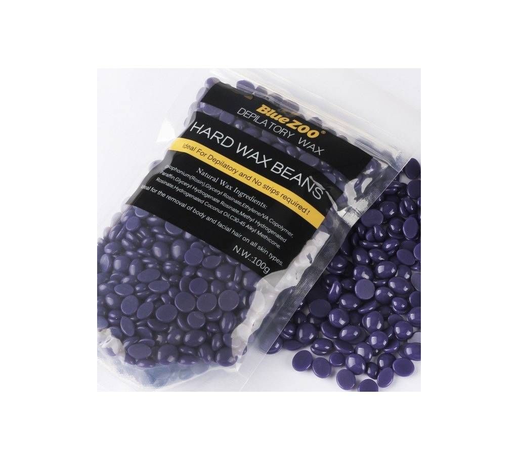 Hard Wax Bean (Lavender) Hair Remover, 100 gm, China