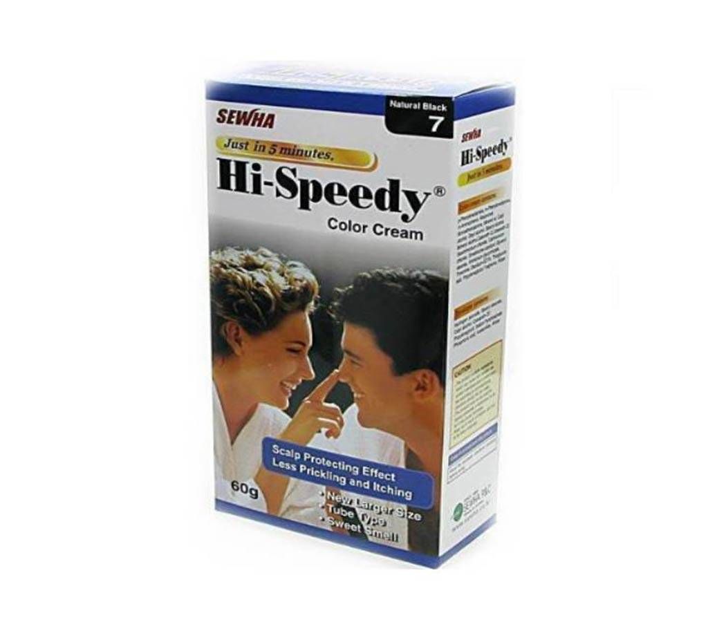 Hi-speedy Color Cream(Natural black) by Sewha