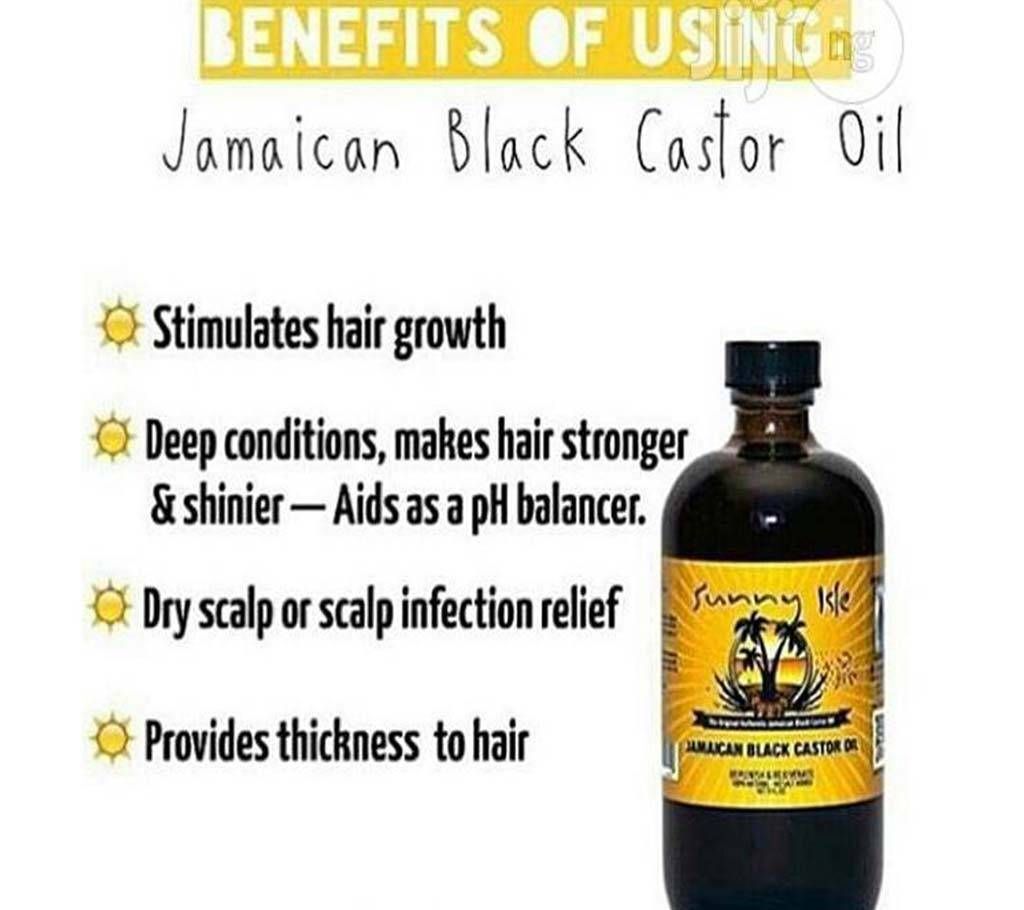 Sunny Isle Jamaican Black Castor Oil 4oz - Jamaica