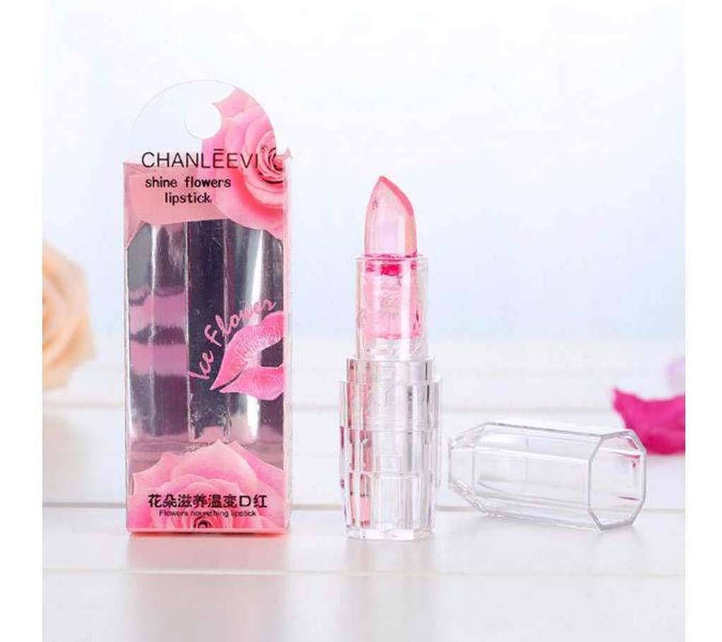 Chanleevi shine flower Color Changing lipstick (1 Piece)