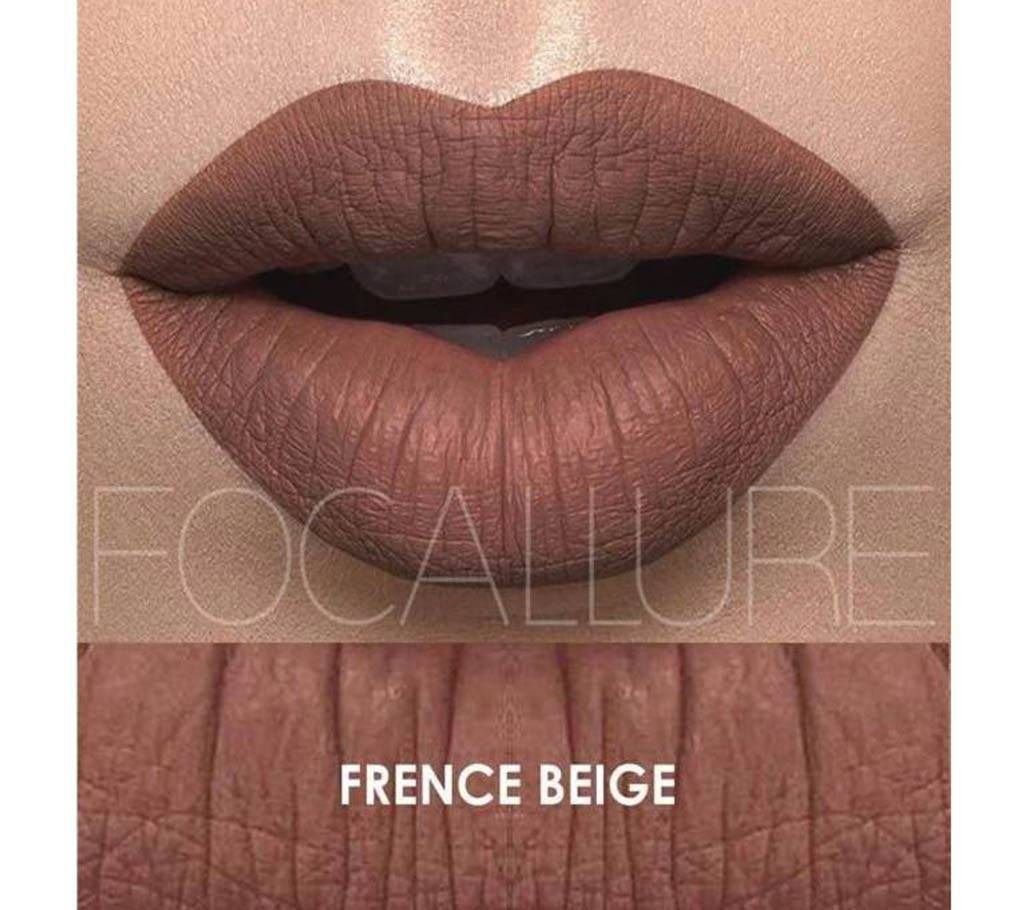 FOCALLURE Matte Liquid Lipstick #04 French Beige China 