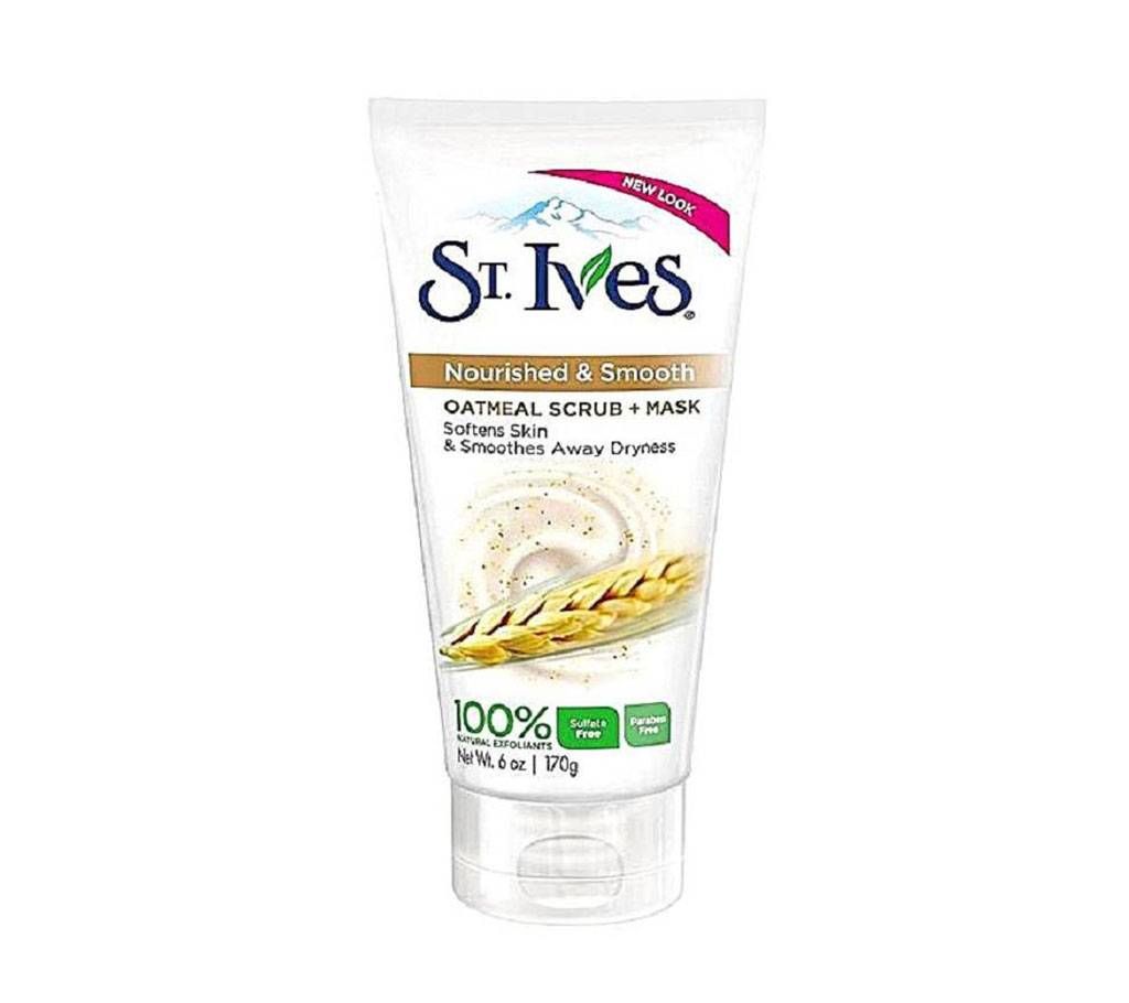 Oatmeal Scrub and Mask Skin Moisture - 170g England