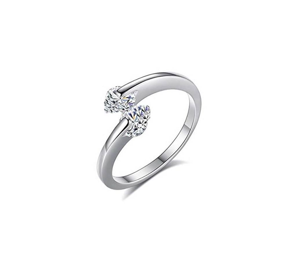 Silver Allow Finger Ring for Woman