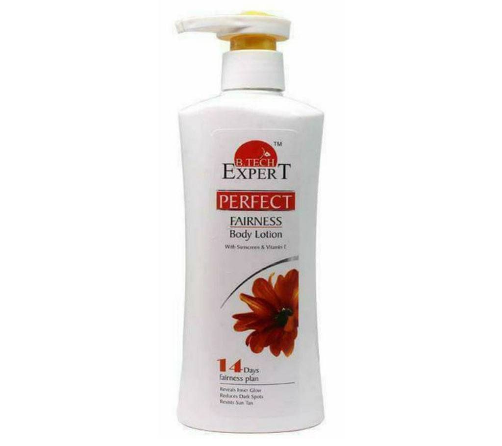 B.Tech Expert Perfect Fairness Body Lotion 300ml Thailand