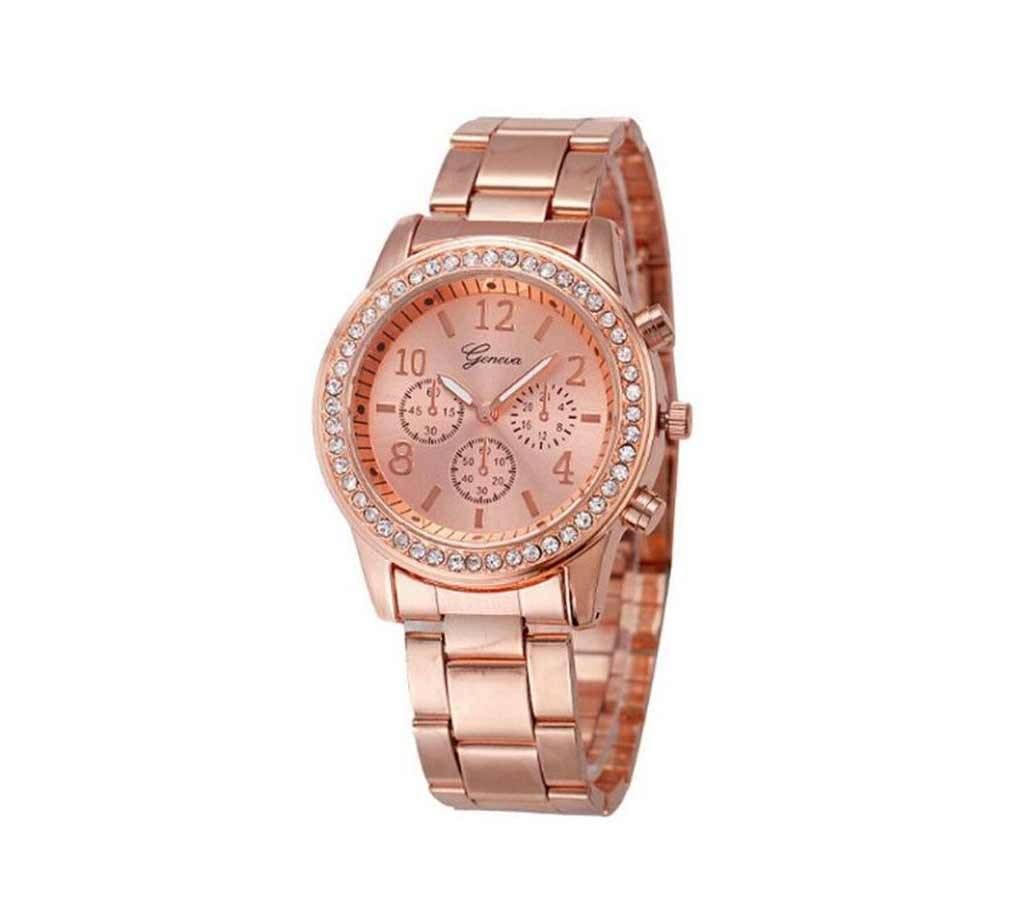Women Fashion Watch New Elegant Geneva Watch