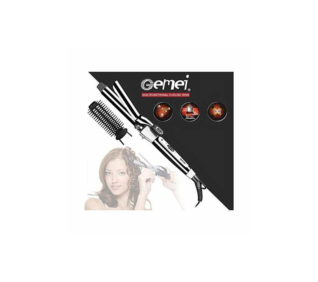 Gemei Gm 2907 Hair Curling Rod With Comb