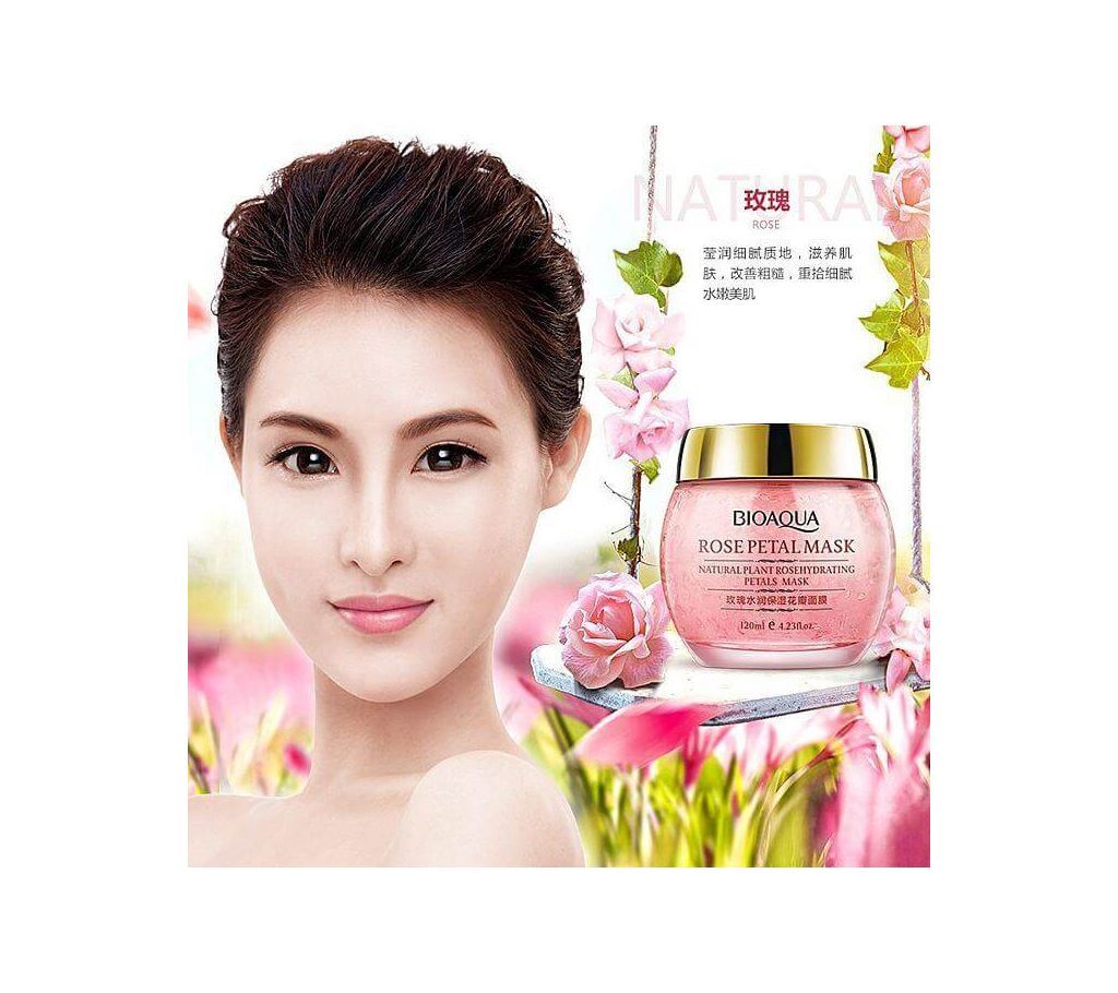 Bioaqua - Rose Petal Mask - 120gm China 