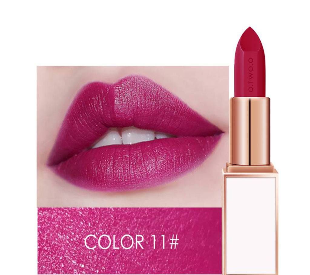 O.TWO.O Semi-velet Lipstick Shade #11 - China