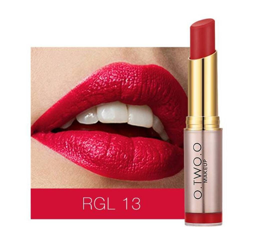 O.TWO.O Matte Lipstick Shade#13 - China
