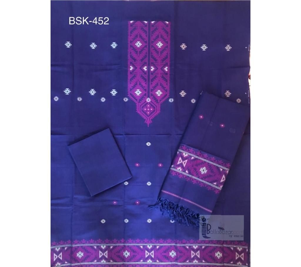 Maslaish Cotton Jamdani Dress