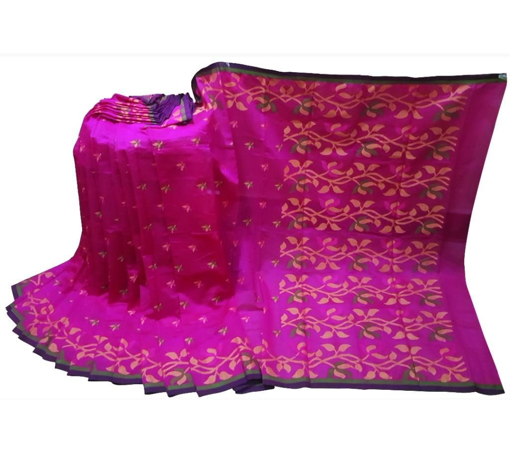 Tangail Taant Pure Half Silk Sharee