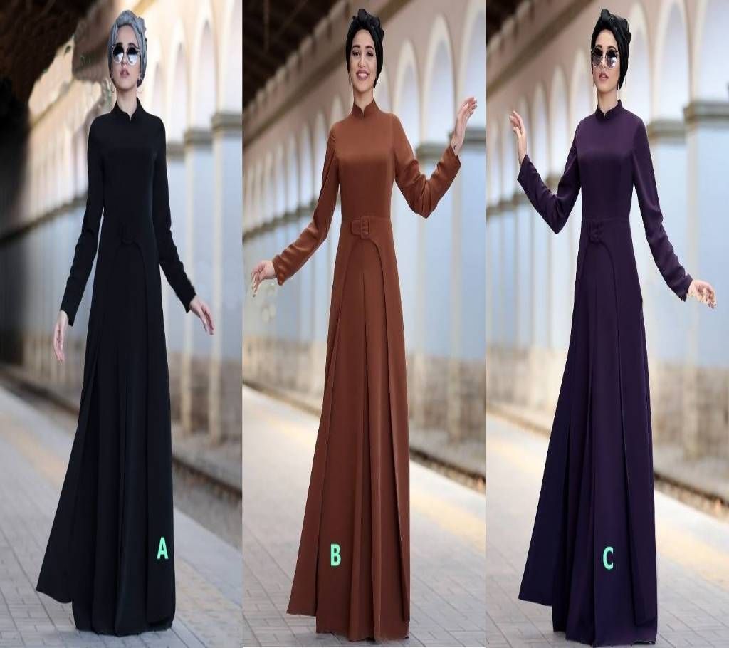 Black,Chocolate,purple BMW Borka For Women